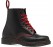 Dr.Martens 1460 Black Smooth Contrast Red Stitch