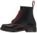 Dr.Martens 1460 Black Smooth Contrast Red Stitch