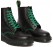 Dr.Martens 1460 Black Smooth Contrast Green Stitch