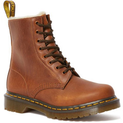 Dr. Martens 1460 Коричневые с мехом 