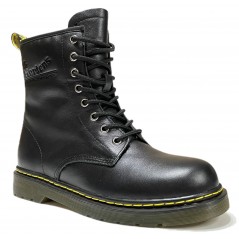 Dr. Martens 1460 Serena Black с Белым Мехом