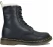 Dr Martens 1460 Smooth Black с белым Мехом