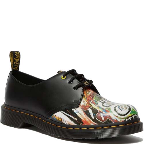 Dr.Martens 1461 Basquiat Oxford Black Backhand