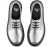 Dr.Martens 1461 Metallic Chrome Paint Silver