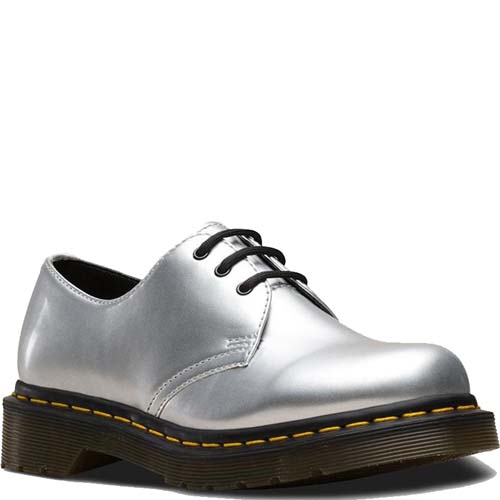 Dr.Martens 1461 Metallic Chrome Paint Silver