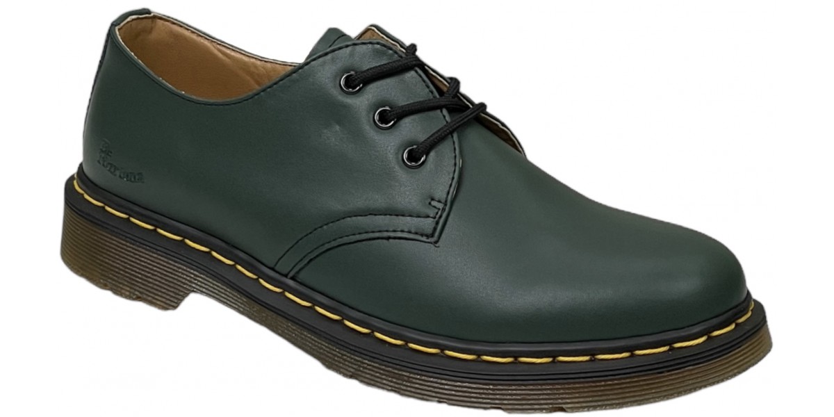 Фирменные ботинки Dr Martens 1461 Rafale Retro Green