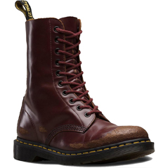 Dr.Martens 1490 Kent & Curwen Oxblood Vintage Worn Smooth