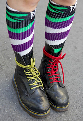 Необычные способы шнуровки Dr. Martens