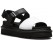 Dr. Martens Black+White Hydro Leather Sandals