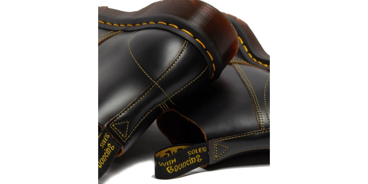Dr. Martens Church Black Vintage Smooth