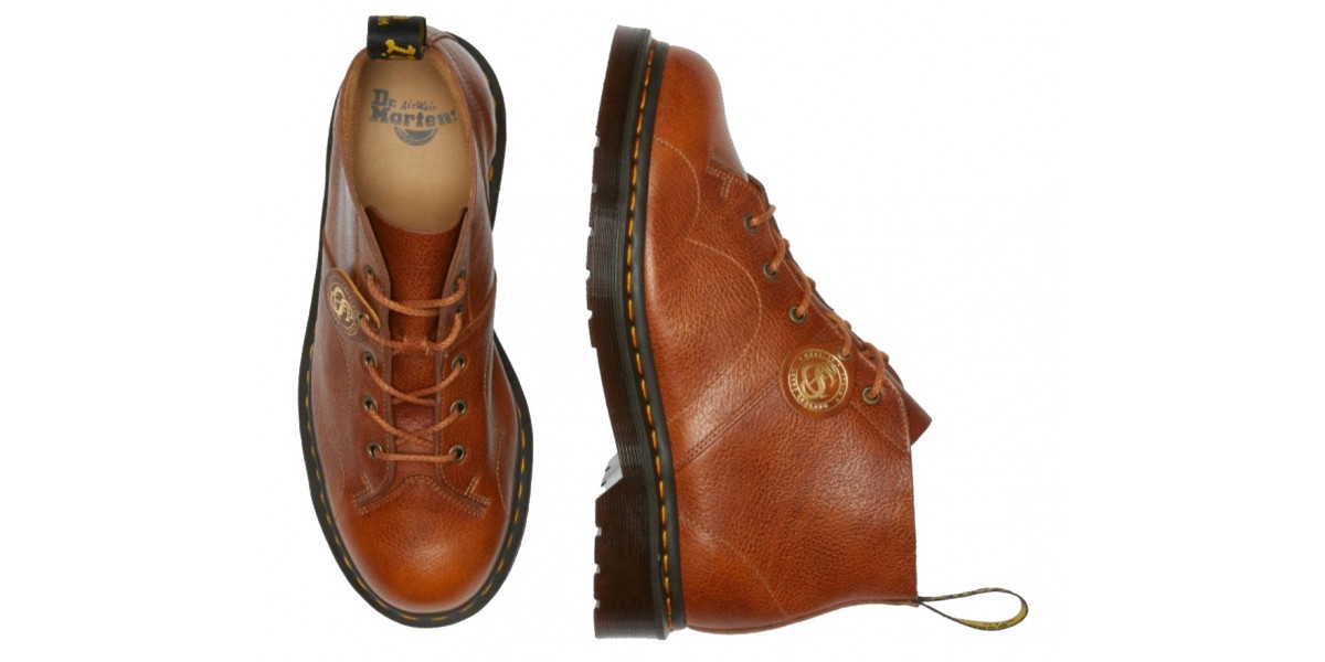Dr. Martens Church Vintage Smooth Brown Leather