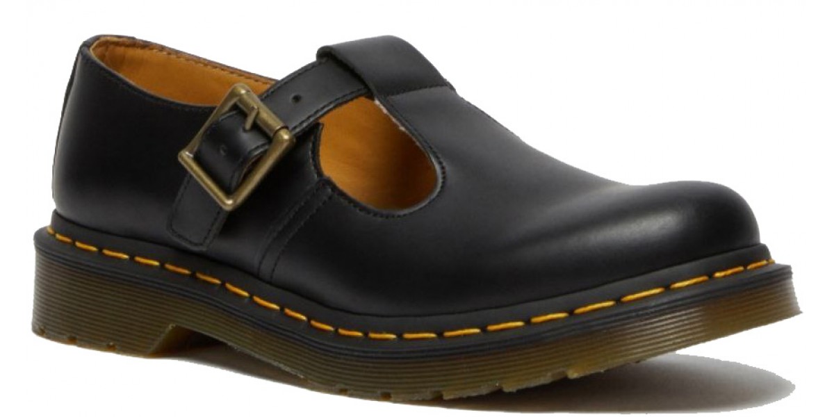Dr. Martens Polley Smooth Leather Mary Janes