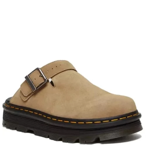 Dr.Martens Zebzag Suede Slingback Platform Mule Savannah Tan